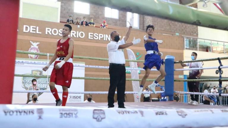 Sinaloa mete a sus primeros pugilistas a las semifinales de los Juegos Nacionales Conade