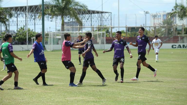 Mazatlán FC Sub 18 gana 2-0 a Pumas.