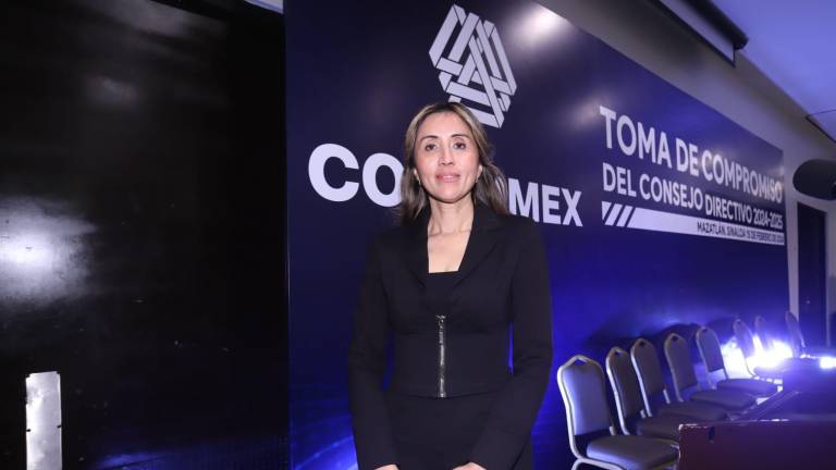Yudith Verónica Estrada Osuna asumió la presidencia de la Coparmex Mazatlán.