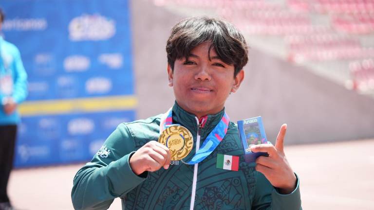 Sigi Sergio David Cruz Sánchez muestra su metal dorado en los Juegos Parapanamericanos Juveniles Chile 2025. Sigi Sergio David Cruz Sánchez muestra su metal dorado en los Juegos Parapanamericanos Juveniles Chile 2025.
