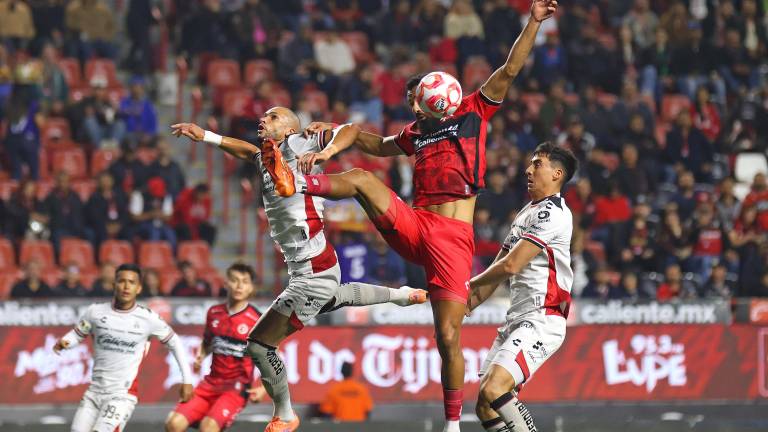 Xolos vencen 2-0 al Atlas y aseguran lugar en el Play-In. Xolos vencen 2-0 al Atlas y aseguran lugar en el Play-In.