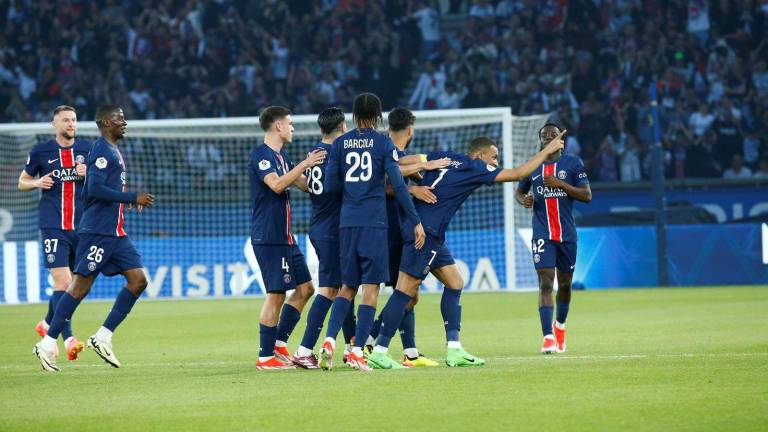Kylian Mbappé marcó el único gol de los parisinos.