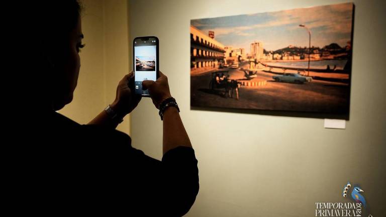 La exposición muestra el Mazatlán de antaño.