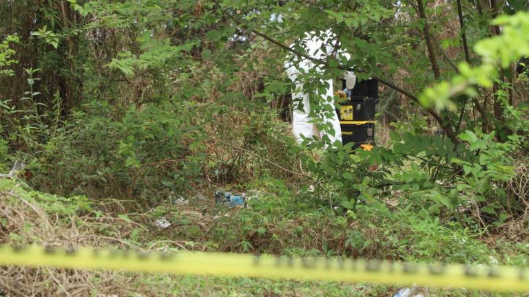 El cuerpo de la mujer fue encontrado en un terreno del Fraccionamiento Arboledas I, en Mazatlán.