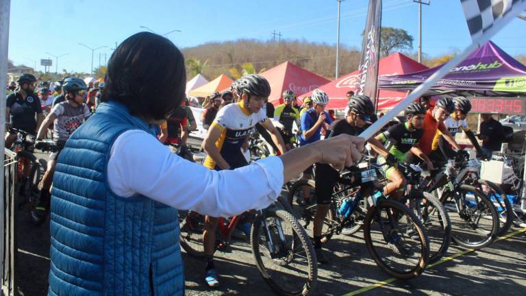 Participan más de 280 ciclistas en la primera fecha del Serial MTB Mazatlán 2023
