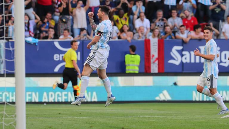 Lionel Messi tuvo un partido memorable.