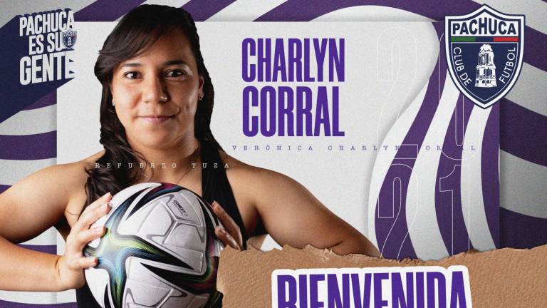 Charlyn Corral es oficializada con Pachuca Femenil.
