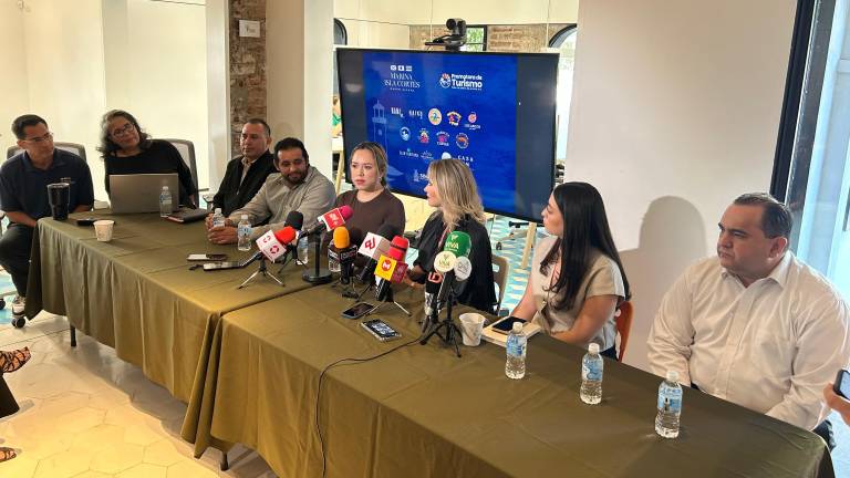 Conferencia de prensa para anunciar el evento gastronómico “Culiacán en Altata”. Conferencia de prensa para anunciar el evento gastronómico “Culiacán en Altata”.