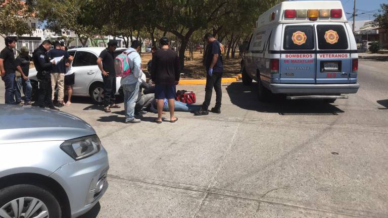 Choques de motos dejan 4 lesionados este sábado en Mazatlán