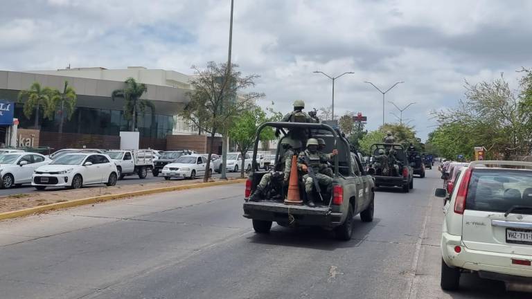 Llega grupo armado tras detención de uno en Culiacán