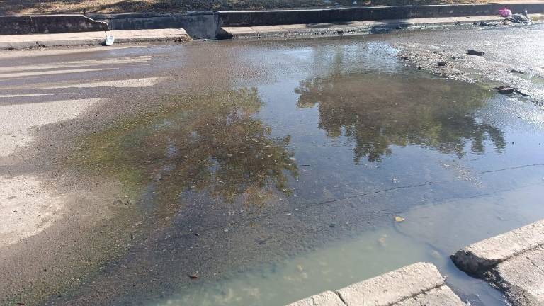 En el Infonavit Jabalíes, en Mazatlán, hay otra zona donde también padecen la fuga de aguas negras. En el Infonavit Jabalíes, en Mazatlán, hay otra zona donde también padecen la fuga de aguas negras.