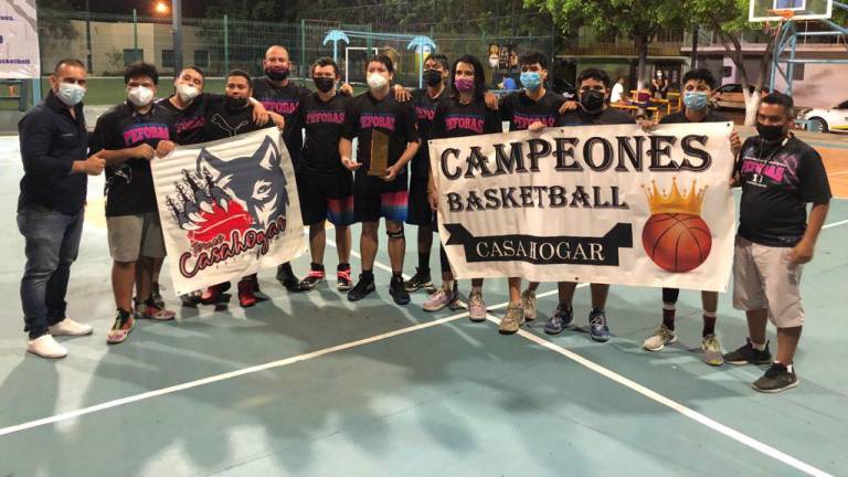 Pefobas se corona en el Torneo de Baloncesto de Segunda Fuerza, en Mazatlán