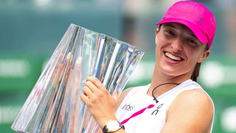 Iga Swiatek se proclamó campeona en Indian Wells por segunda ocasión en su carrera.
