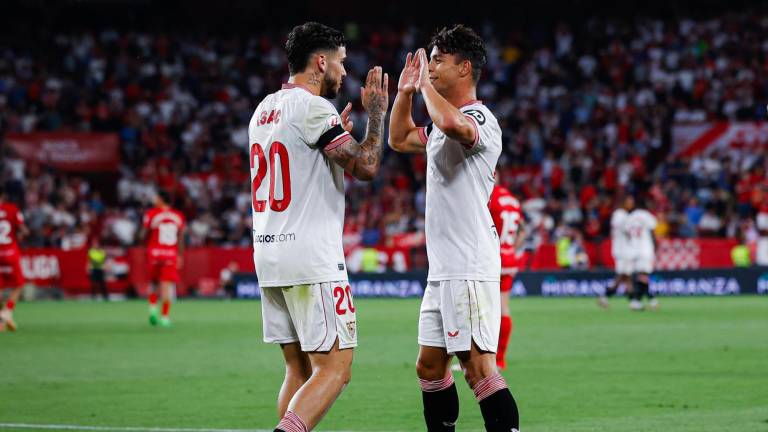 El Sevilla se impuso ajustadamente al Mallorca, para amarrar su permanencia en LaLiga.