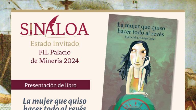 María Julia Hidalgo presenta su libro La mujer que quiso hacer todo al revés, este lunes 26 de febrero.
