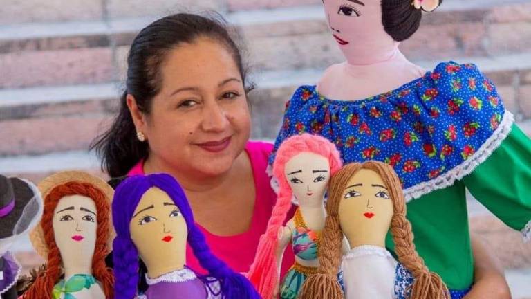 Hortencia López Gaxiola impartirá el taller ‘Muñecas artesanales’.