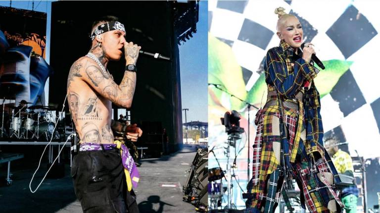 Brillan Gwen Stefani y Santa Fe Klan durante su actuación en Coachella