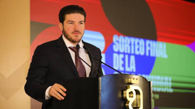 Samuel García quiere convencer a FIFA que Nuevo León es el lugar idóneo para el sorteo.