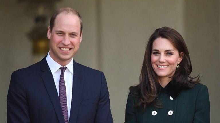 El príncipe Guillermo y su esposa Kate Middleton.