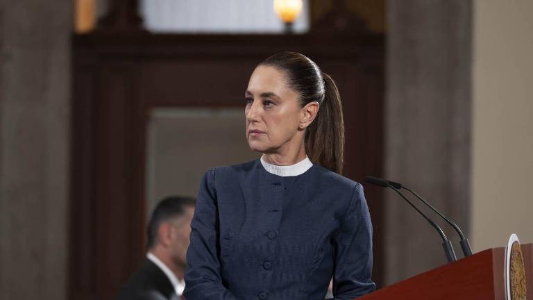 La Presidenta de México Claudia Sheinbaum critica el papel de la oposición ante la violencia. La Presidenta de México Claudia Sheinbaum critica el papel de la oposición ante la violencia.