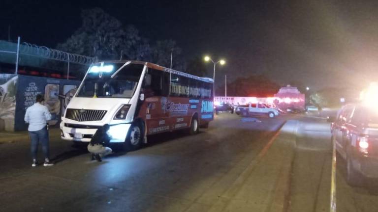 Fallece una joven estudiante arrollada por camión urbano en Mazatlán