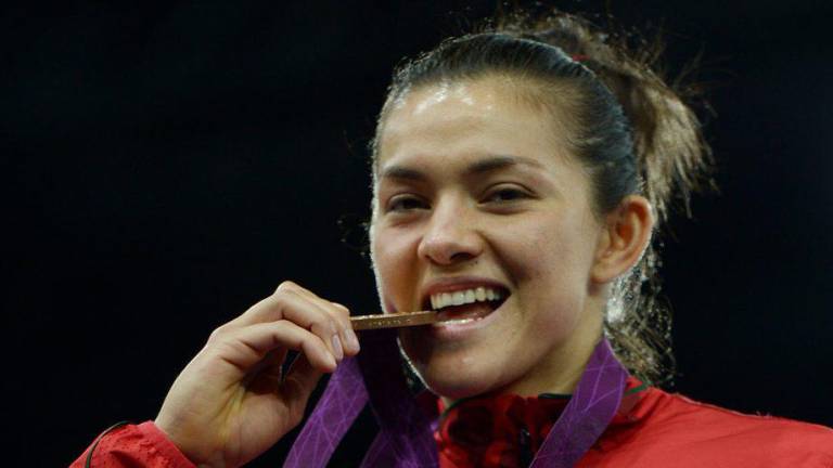 María del Rosario Espinoza es triple medallista olímpica.