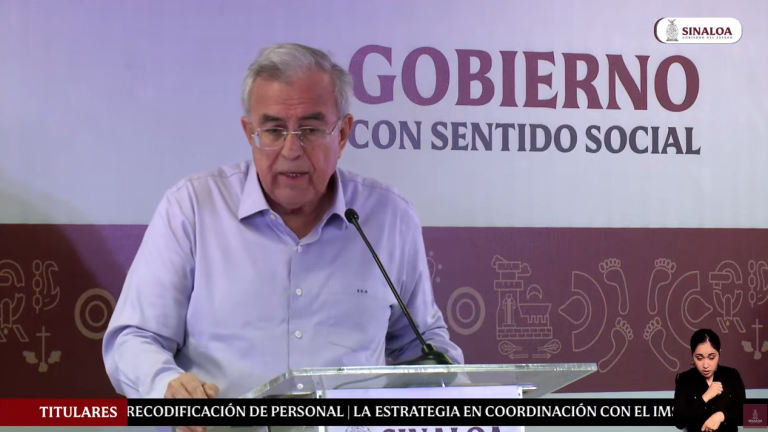 No es persecución política, sostiene Rocha sobre investigación de fortuna a Cuén