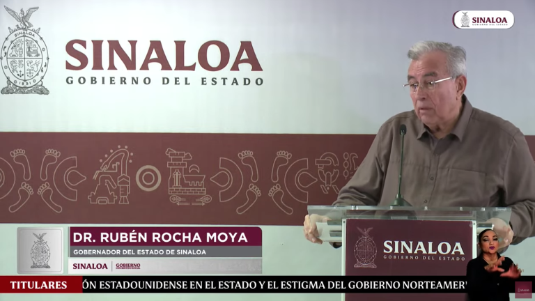 El Gobernador de Sinaloa habla sobre las manifestaciones de la UAS durante la gira del Presidente Andrés Manuel López Obrador.