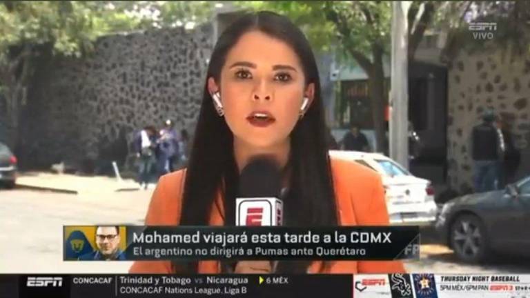 Adriana Maldonado es la reportera a la que presuntamente ofendió el panelista de ESPN, Rafael Puente.