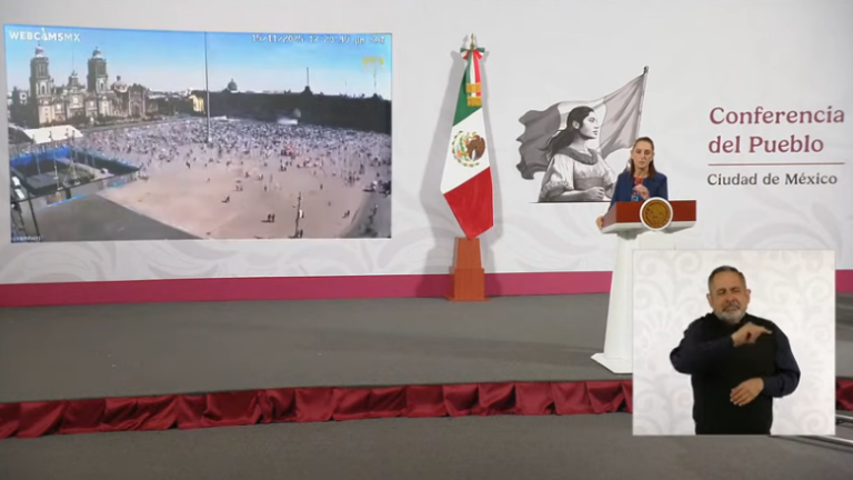 La Presidenta Claudia Sheinbaum Pardo habla de la protesta de la llamada Generación Z. La Presidenta Claudia Sheinbaum Pardo habla de la protesta de la llamada Generación Z.