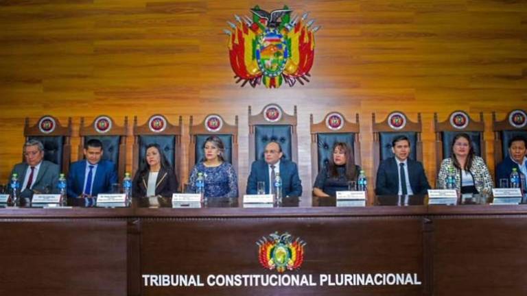 A fines de diciembre, el Tribunal Constitucional Plurinacional decidió ampliar el mandato de las autoridades del Órgano Judicial y del Tribunal Constitucional Plurinacional.