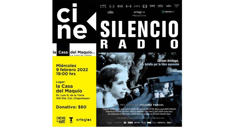 El miércoles 9 de febrero se inaugura el Cine Club con la exhibición del documental Silencio radio.