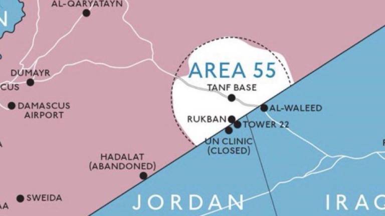 Reportes señalan que el ataque fue en la Base de Al Tanf, en la frontera de Jordania con Siria.