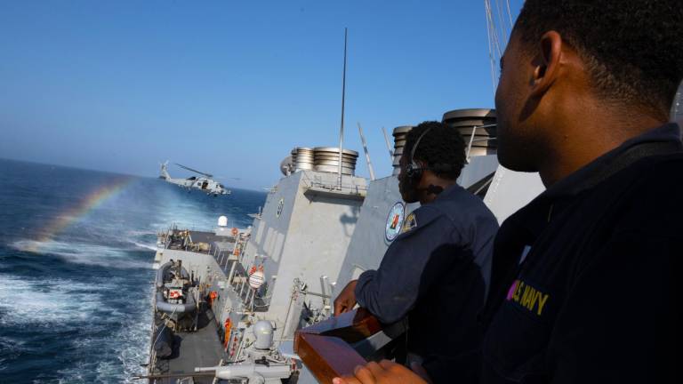 Derriba EU 24 misiles y drones hutíes en el Mar Rojo