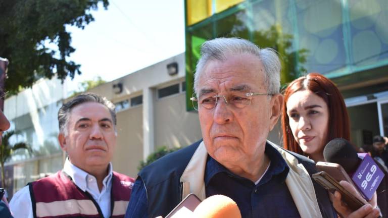 El Gobernador Rubén Rocha Moya habló sobre el caso de del pago de la energía eléctrica al crimen organizado en varias colonias de Mazatlán.