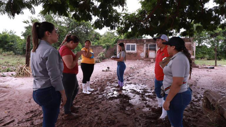 Arranca DIF censo de afectaciones en comunidades de Culiacán