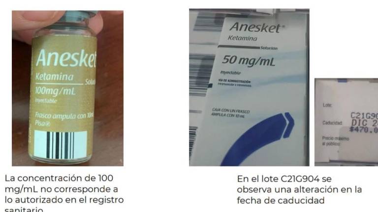 Algunos de los medicamentos que se localizaron en el País y que son falsificados.