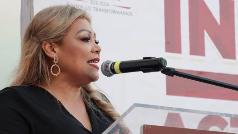 La Alcaldesa de Rosario, Claudia Liliana Valdez Aguilar