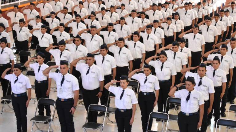 Son 72 hombres y 47 mujeres que se graduaron en la Universidad de Policía.