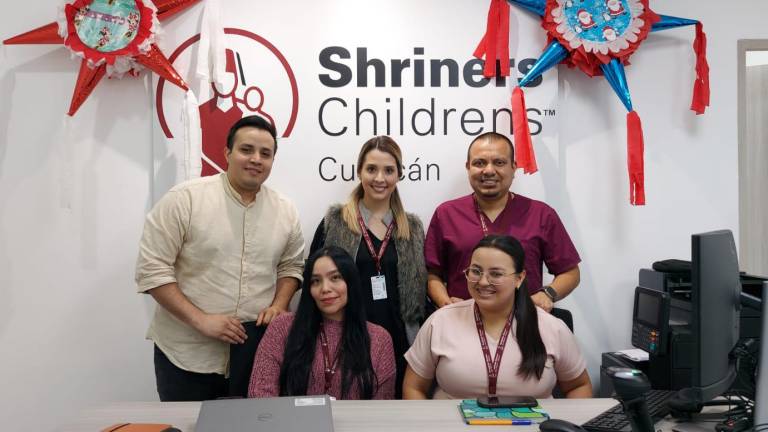 Clínica Shriners otorgará atención ortopédica a niñas y niños en Culiacán