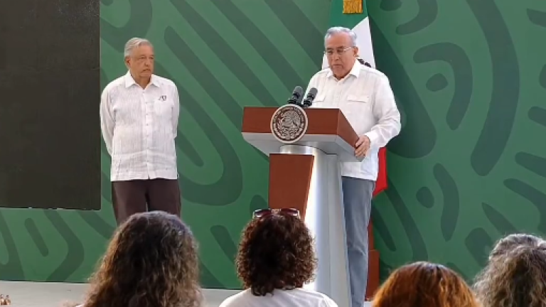 El Gobernador Rubén Rocha Moya expuso que en reunión con el Presidente la tarde del 20 de mayo se trataron temas relacionados a situaciones técnicas del plan de salud.