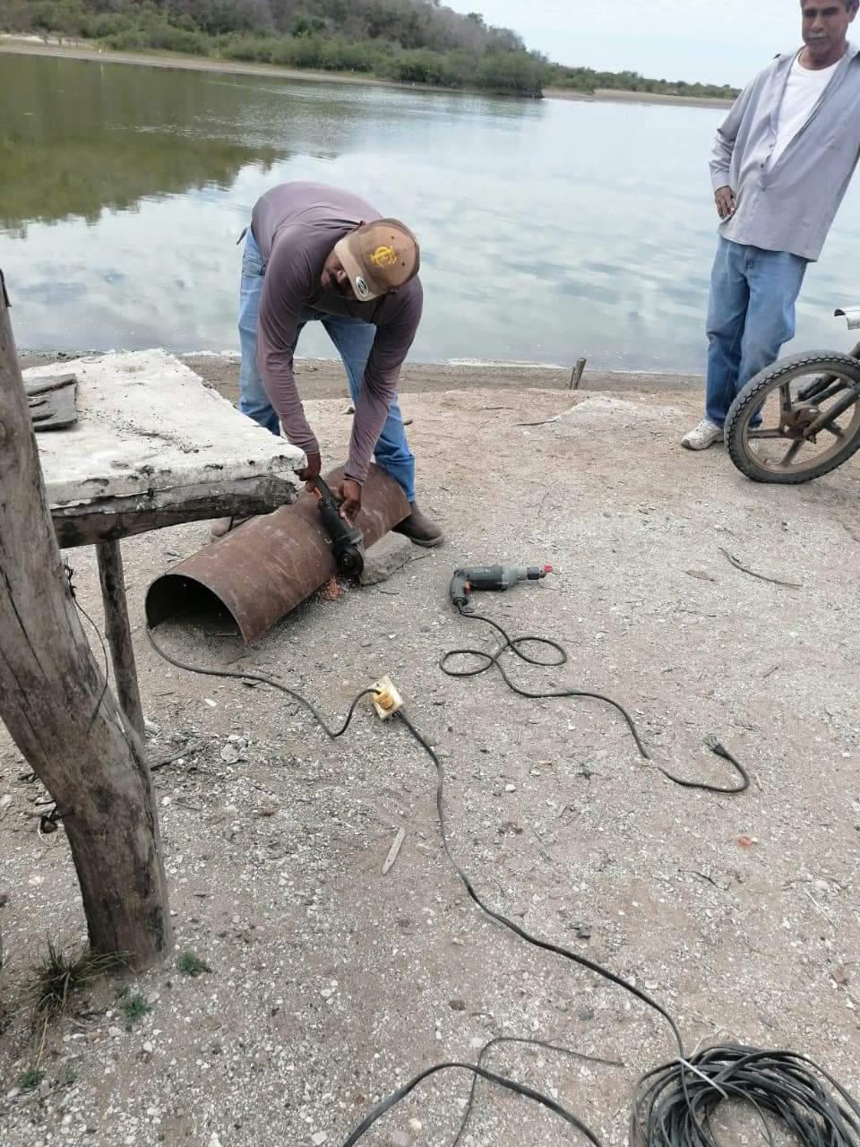 $!Fugas en acueducto Baluarte-Teacapán provoca suspención de servicio de agua en Escuinapa