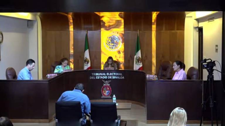 Las magistradas y el magistrado electoral de Sinaloa votaron a favor de desechar la denuncia contra Morena y Gámez Mendívil.