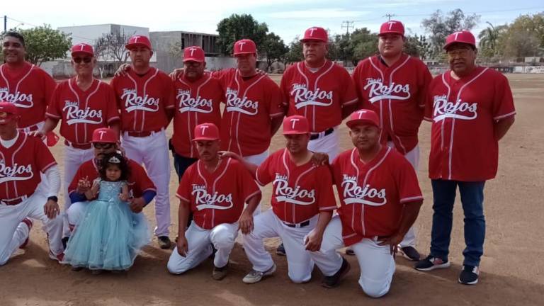 El equipo de Taxis Rojos se mantiene en la cima de la Liga de Beisbol Transportista.
