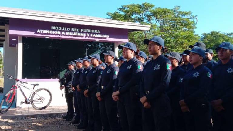 El Gobierno de Culiacán inauguró un módulo de Red Púrpura de la Policía Municipal en el Jardín Botánico. El Gobierno de Culiacán inauguró un módulo de Red Púrpura de la Policía Municipal en el Jardín Botánico.