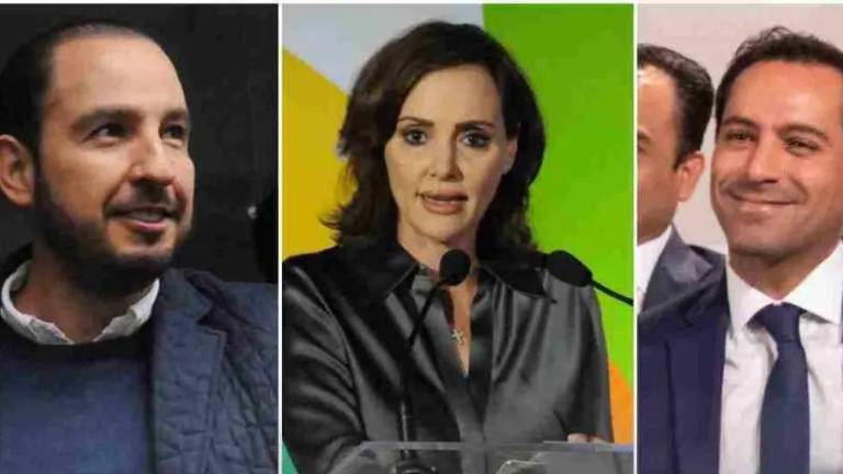 Marko Cortés, Lilly Téllez y Mauricio Vila podrían acceder al Senado en 2024 por la vía plurinominal.