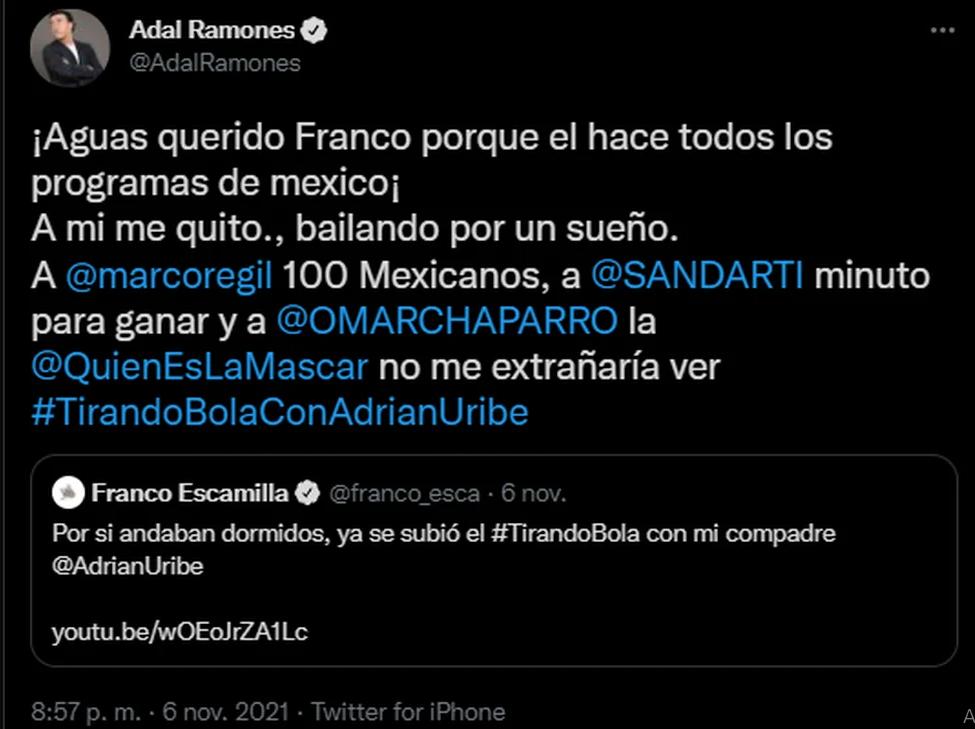 $!Adal Ramones y Adrián Uribe regresarán a los escenarios con 'Chavos Rucos Tour, 110 años de comedia juntos'