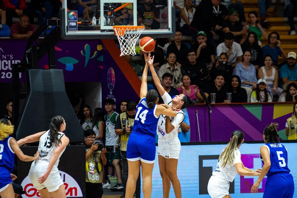 $!Mariana Valenzuela y México cumplen en debut en FIBA AmeriCup 2023