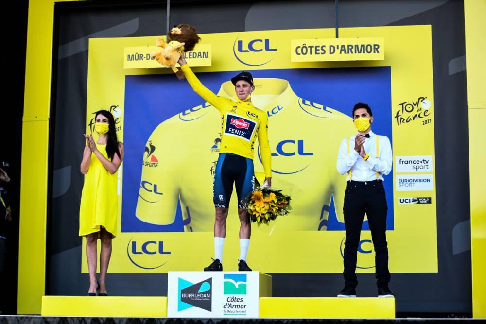 $!Exhibición de Van der Poel en segunda etapa que le vale el liderato del Tour de Francia