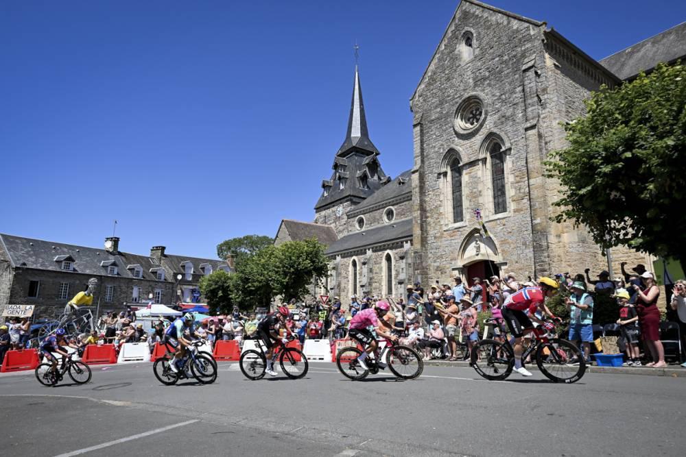 $!Ben Healy brilla en solitario y Van der Poel recupera el maillot amarillo por un segundo en la etapa 6 del Tour de Francia